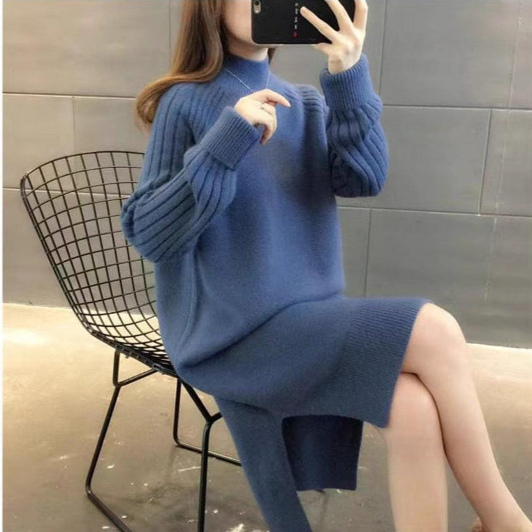 Women’s Long Knitted Sweater Dress