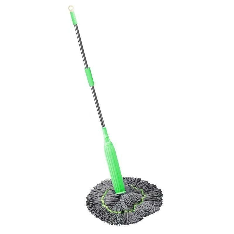 Hands-Free Bamboo Fiber Self-Wringing Rotary Mop