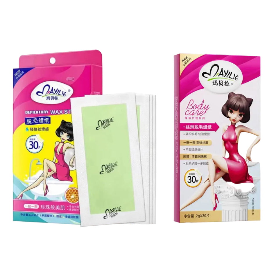 Aloe Vera Soothing Hair Removal Wax Paper