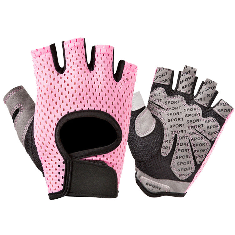 Half-Finger Riding Gloves – Anti-Slip, Shock-Absorbing Breathable