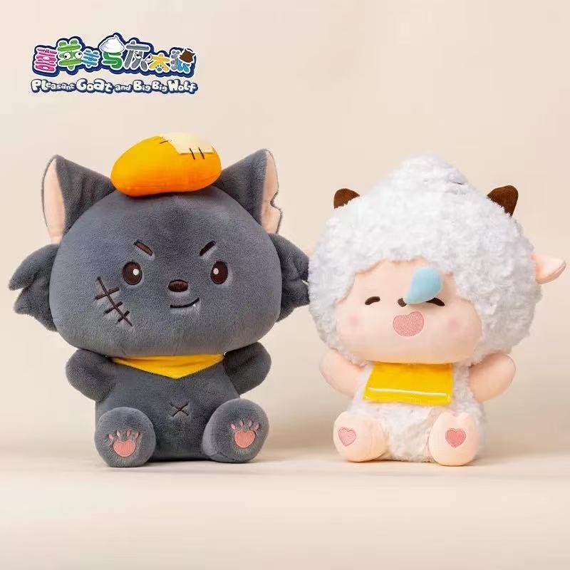 Pleasant Goat & Big Big Wolf Plush Doll Gift for Girls
