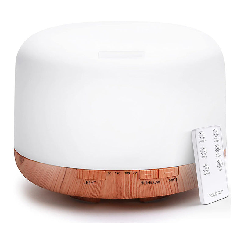 500ml Ultrasonic Essential Oil Diffuser with Color Lights