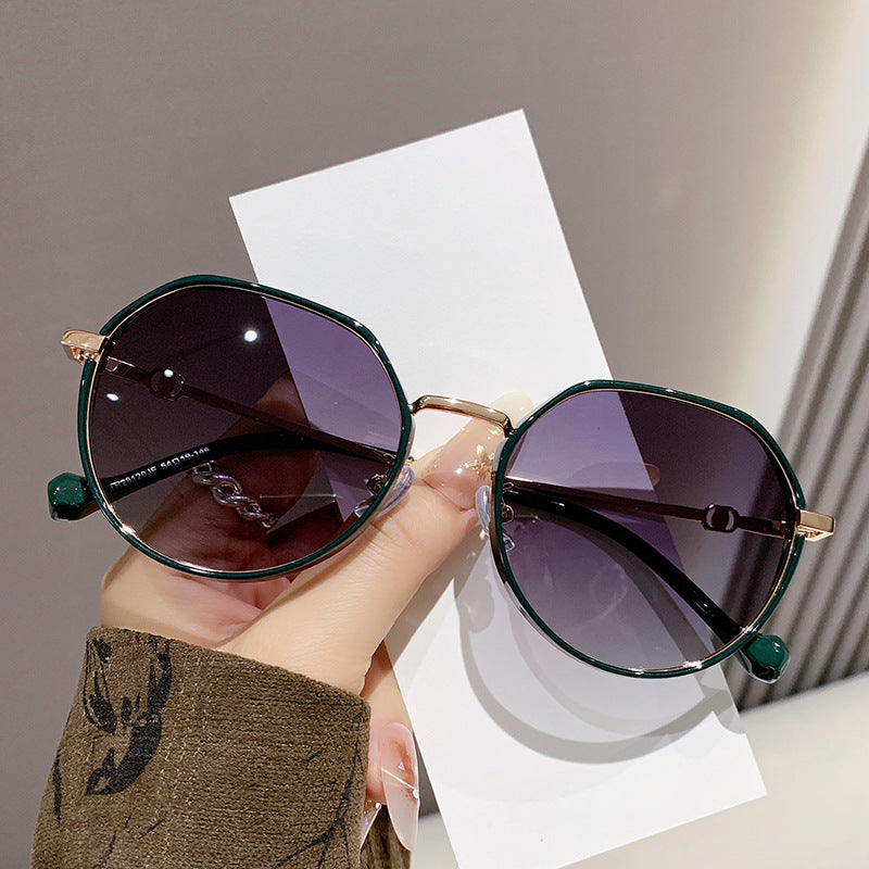 Milk Tea Polarized Sunglasses – UV Stylish Driving Shades