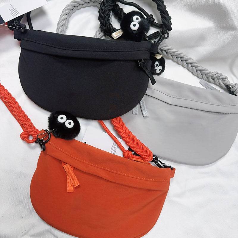 Korean Rope Strap Small Shoulder Phone Bag