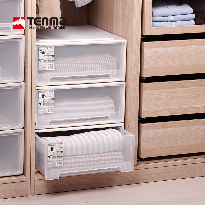 INSTOCK-Japanese-Style Plastic Drawer Storage Box