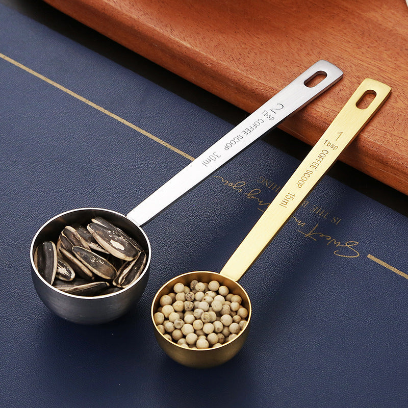Stainless Steel Gram Measuring Spoon 10g & 30g Set