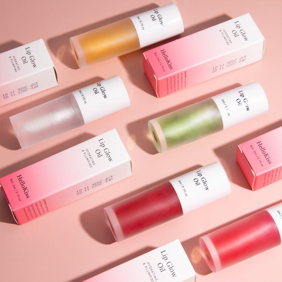 Hellokiss 7-Color Fruit Flavor Moisturizing Lip Oil