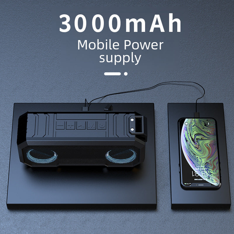 X8 Waterproof Bluetooth Speaker with Power Bank