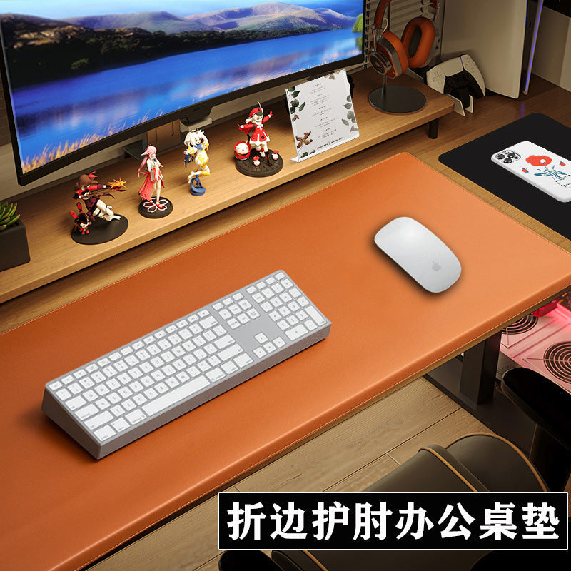 Extra Large Leather Desk Pad & Mouse Pad for Office