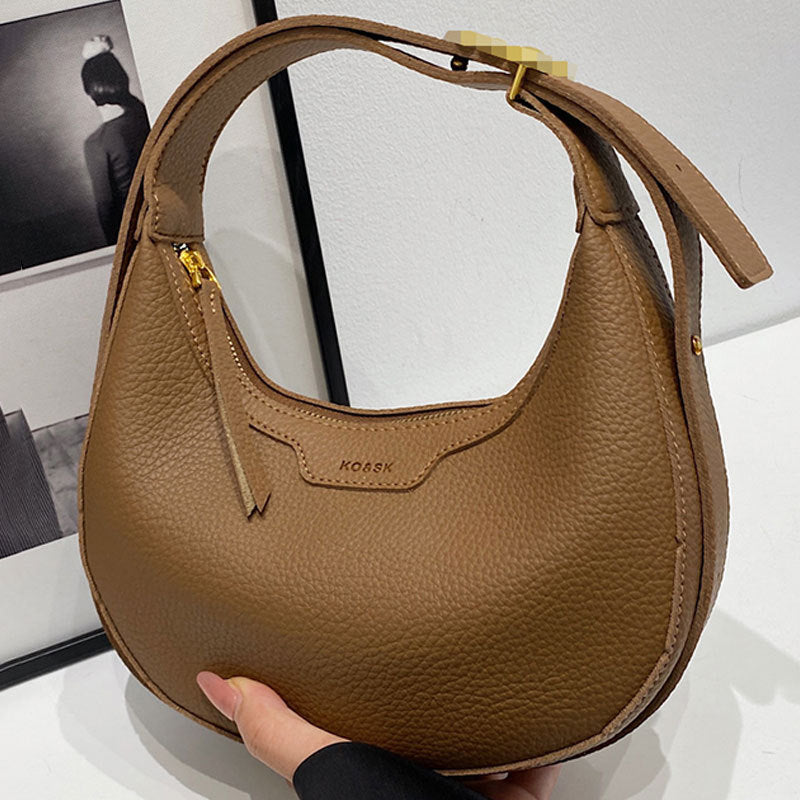 INSTOCK-Stylish Crescent Saddle Bag