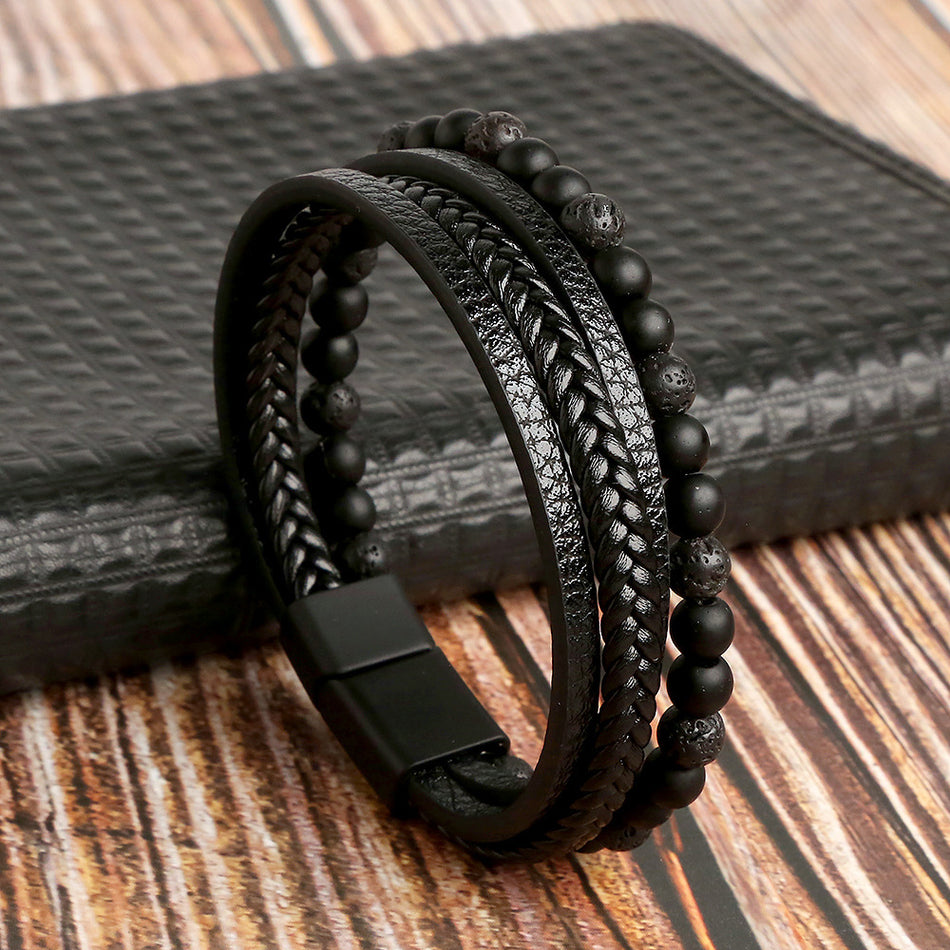 INSTOCK-Hand-Woven Bracelets for Men – Stylish & Durable