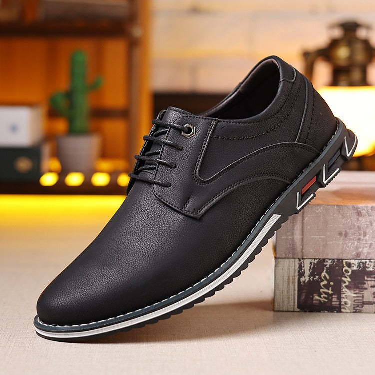 Plus Size Men’s Leather Shoes