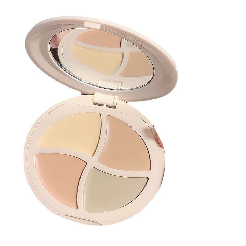 Sweet Mint 4-Color Concealer Palette for Brightening & Dark