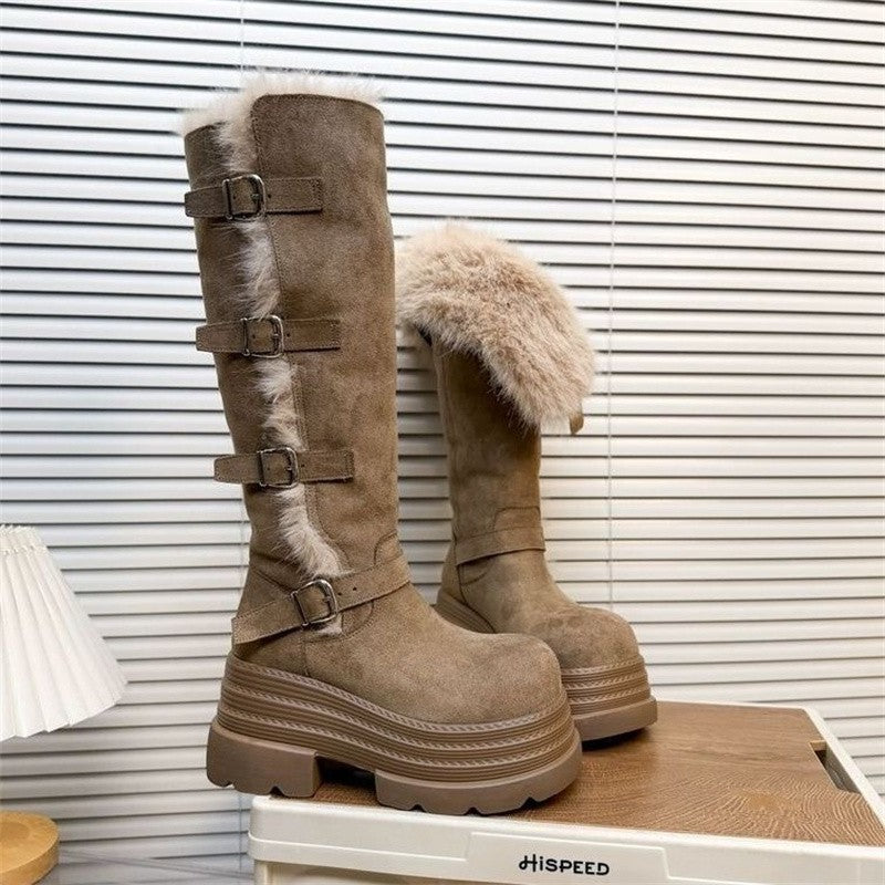 Maillard Over-the-Knee Boots – Winter 2026