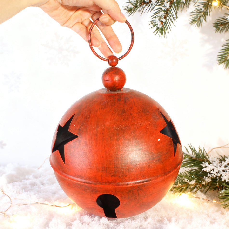Large Iron Christmas Bell – Creative Tree Ornament