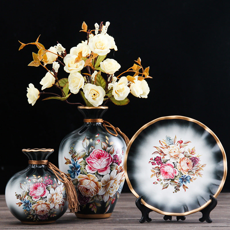 Modern Ceramic Vase for Living Room & Home Decor