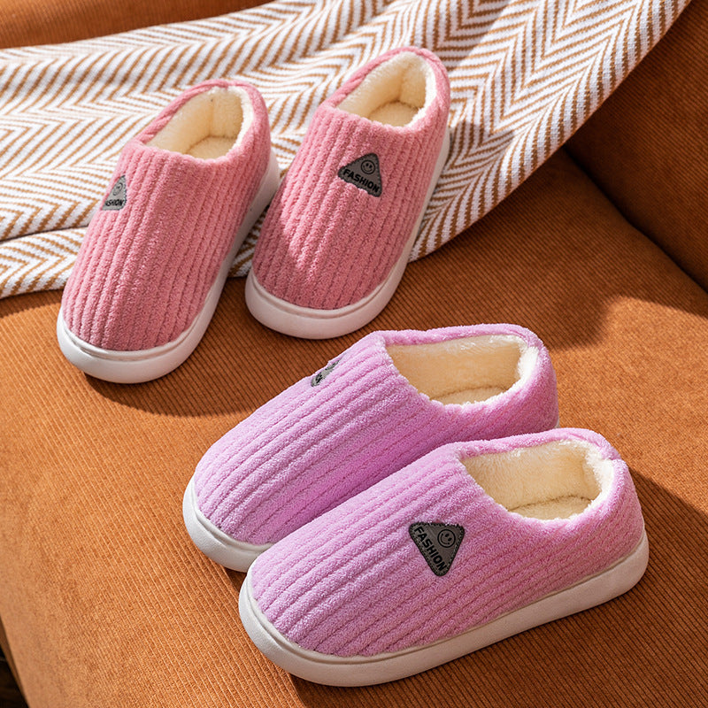 Men’s & Women’s Winter Cotton Slippers 2025 Plush Non-Slip Warm