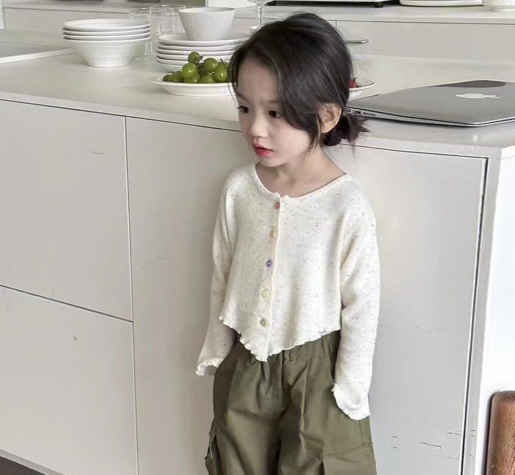 Girls Knitted Cardigan Set – Stylish Summer Outfit – Outfit Sets – Image 8