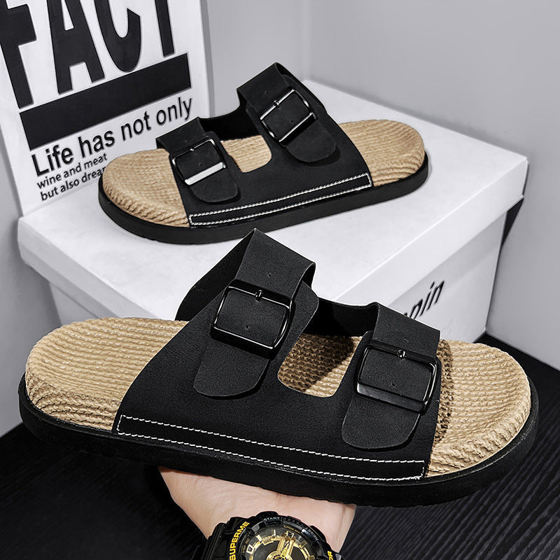 INSTOCK-Men’s Birkenstock-Style Slippers | Summer Outdoor &