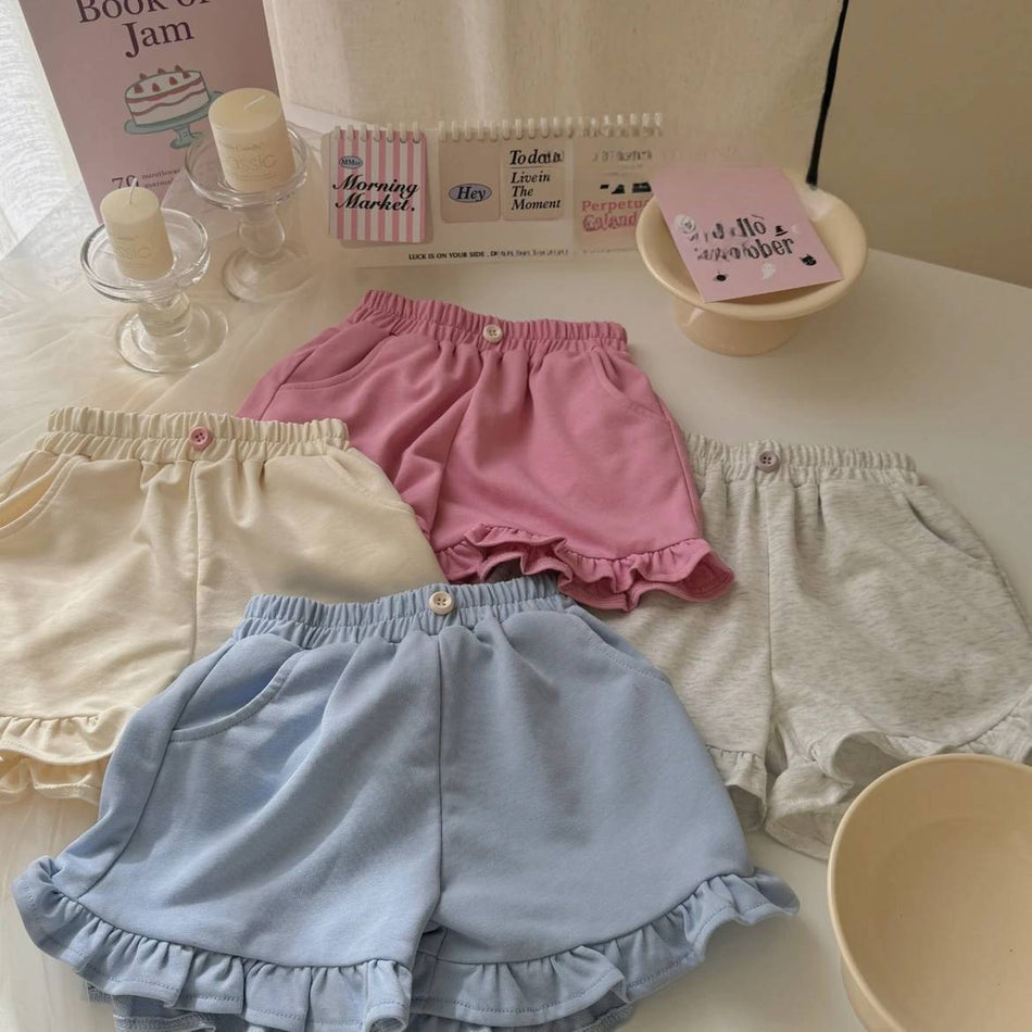 Baby Girls' Lace Korean Shorts