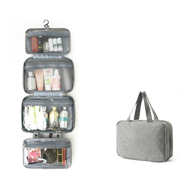 Wet & Dry Separation Cosmetic Bag – Portable Multi-Color Travel