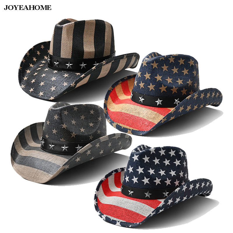 Cowboy Straw Hat – Beach-Ready Western Style