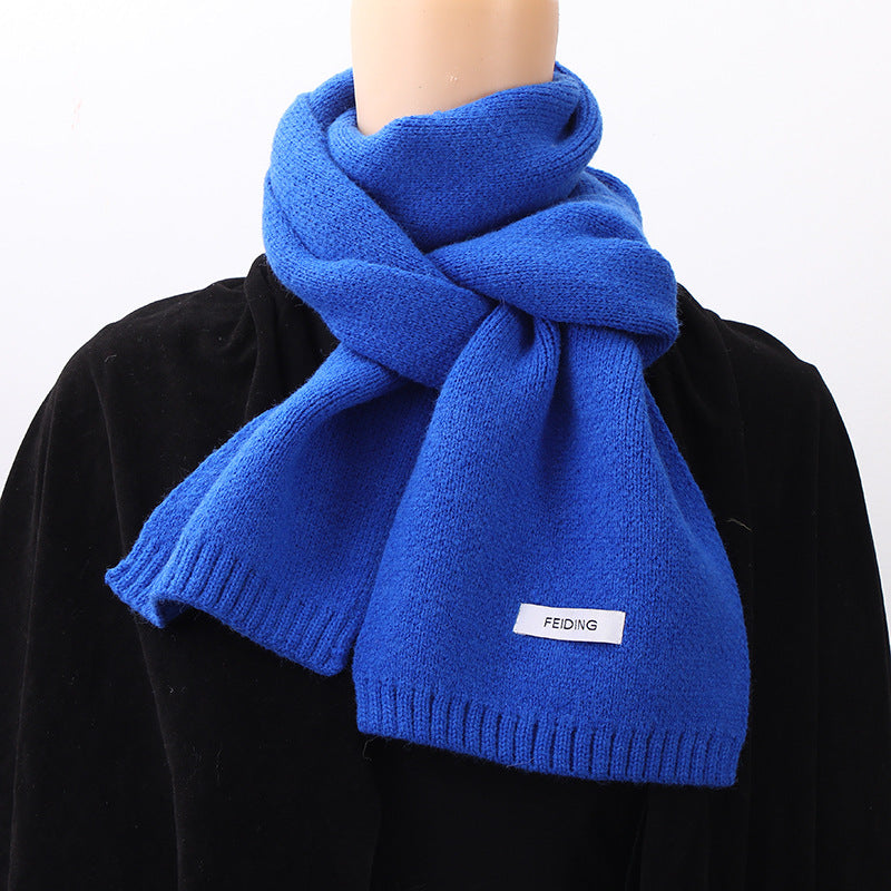 2025 K-Style Warm Knitted Scarf for Women