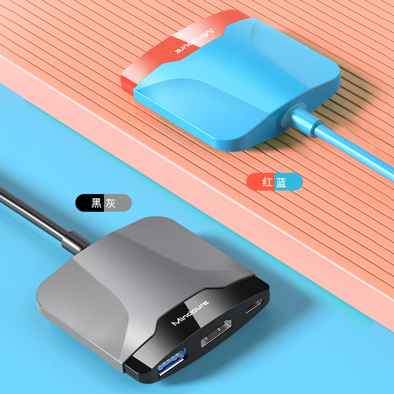 Three‑in‑One Type‑C Expansion Dock (Nintendo & More)