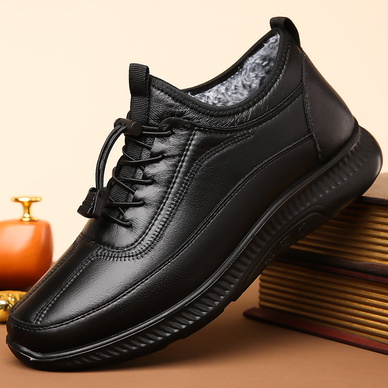 Men’s 2026 Fleece-Lined Lightweight Cotton Shoes
