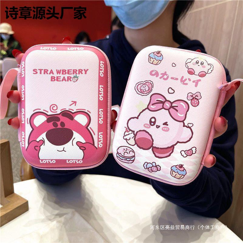 Cute Cartoon Charger & Cable Storage Box