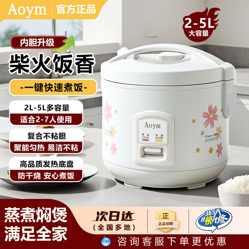 Mini Household Rice Cooker 1–3 People Small Electric Cooker