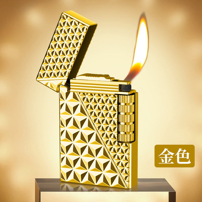 High-End Windproof Metal Lighter for Men 2026