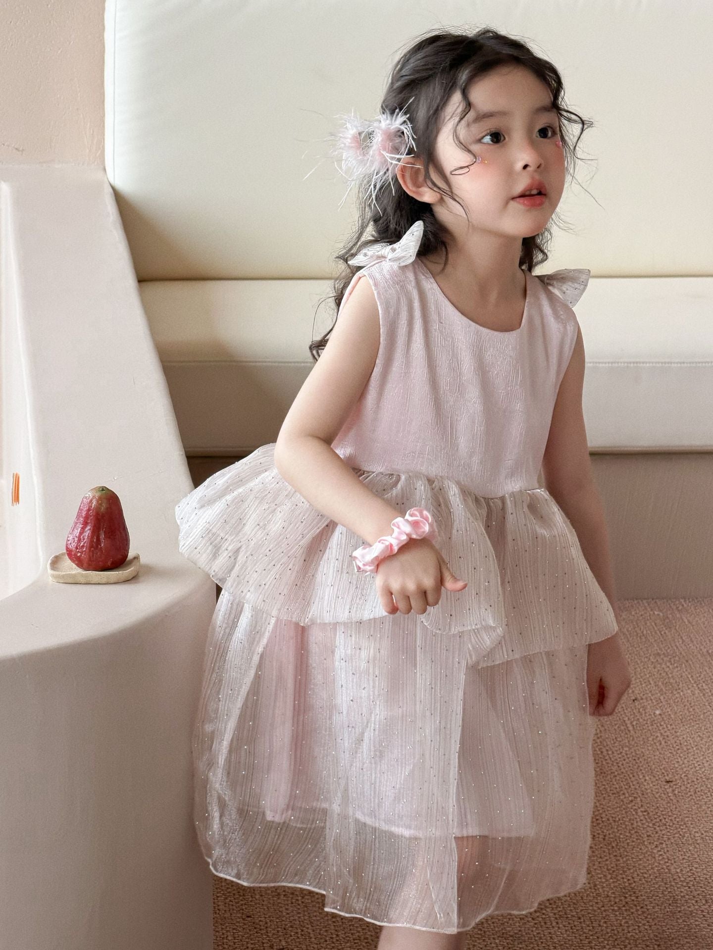Girls Cake Tulle Princess Dress Summer 2026 – Summer Kids Fashion Nepal | Tudoholic
