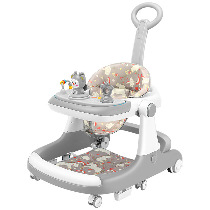 Sit & Push Baby Walker 7–18M Anti-Rollover
