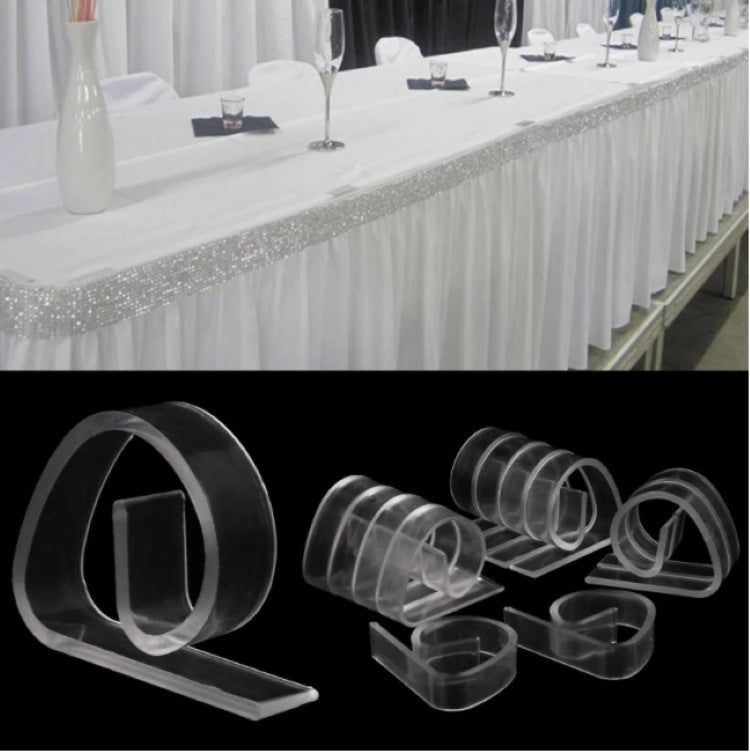 Plastic Tablecloth Clips 30PC Non-Slip Kitchen Fixing Clips