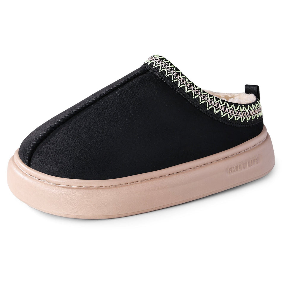 STOCK-Women’s Fleece-Lined Winter Cotton Snow Boots