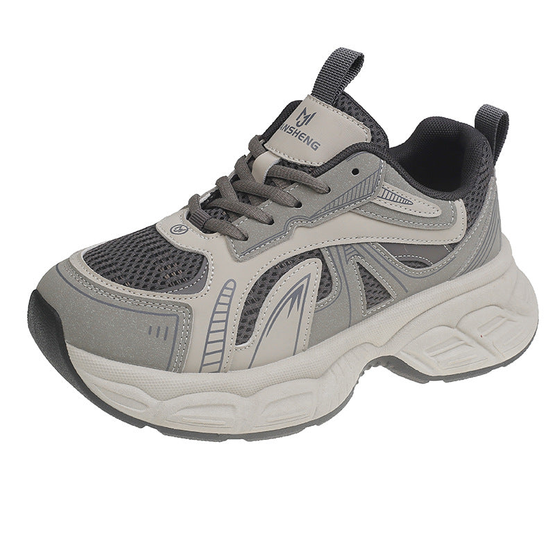 STOCK-Spring Niche Thick-Soled Athletic Shoes – Stylish Women