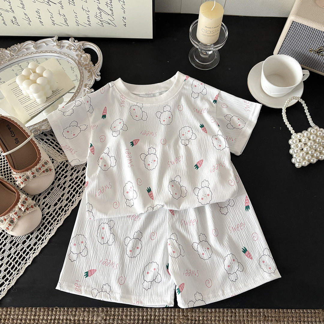 Sleepwear Collection: Elastic "Cloud Wrinkle" Cotton Suit – Kids Fashion Nepal | Tudoholic