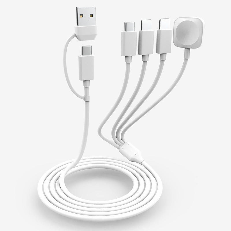 STOCK-4-in-1 USB Fast Charging Cable – Type-C & Magnetic Watch