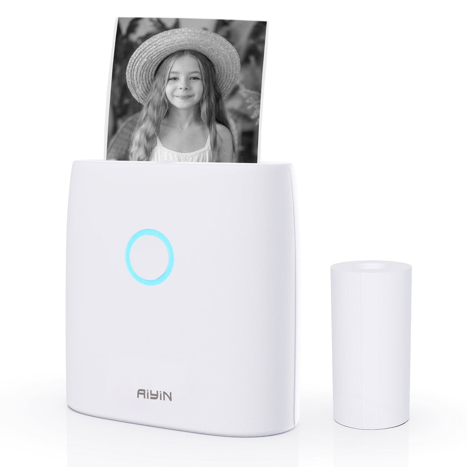 Mini Portable Inkless Thermal Pocket Printer for Photos & Notes