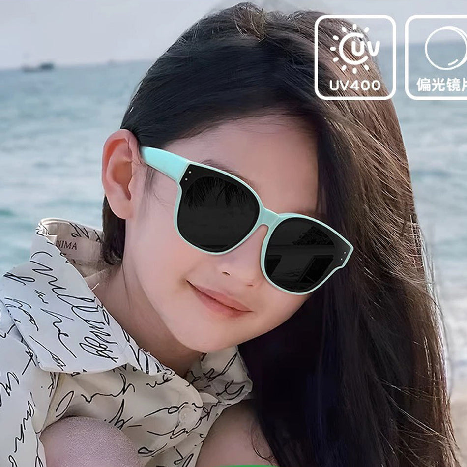2025 Kids Polarized Silicone Sunglasses UV Protection