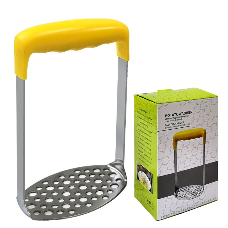 Stainless Steel Manual Potato Masher & Press