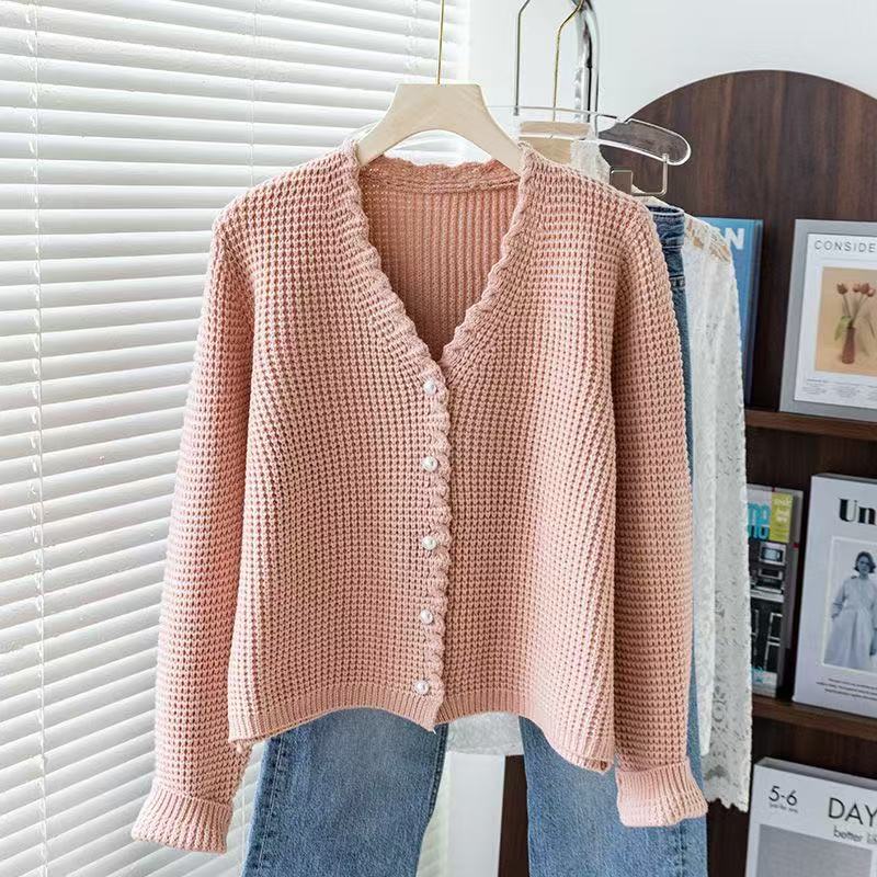 Korean-Style Short Chanel Sweater