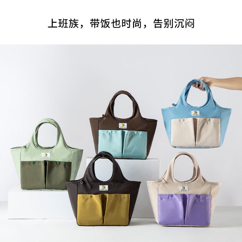 Portable Baby Bag Multi-Functional Thermal Insulation Lunch Bag