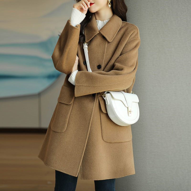 STOCK-Korean Woolen Coat