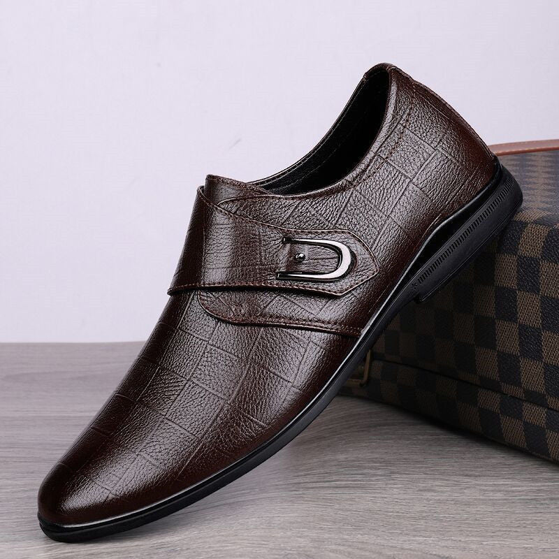 INSTOCK-Men’s Formal Leather Shoes | Spring-Fall Business Wear