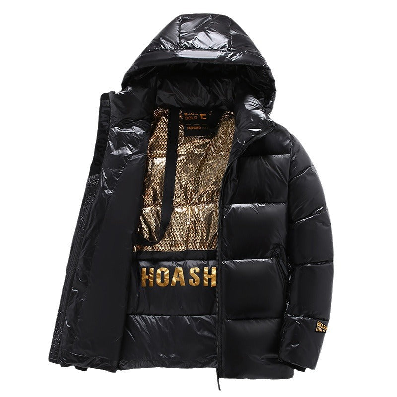Unisex High-Grade Goose Down Short Winter Jacket