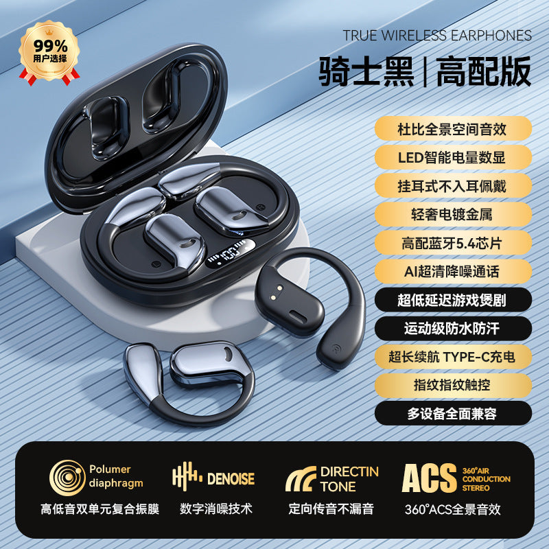 OWS Open-Ear Bluetooth Headset – Long Battery Life