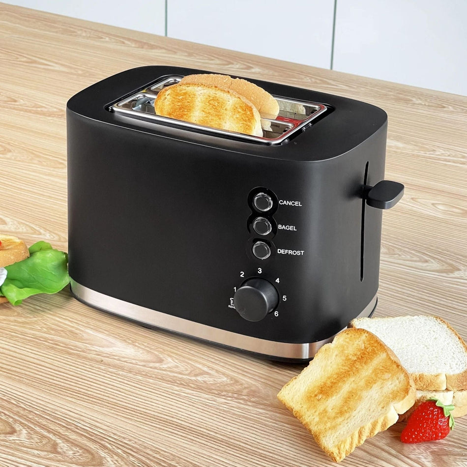 New European Toaster Small Stainless Steel