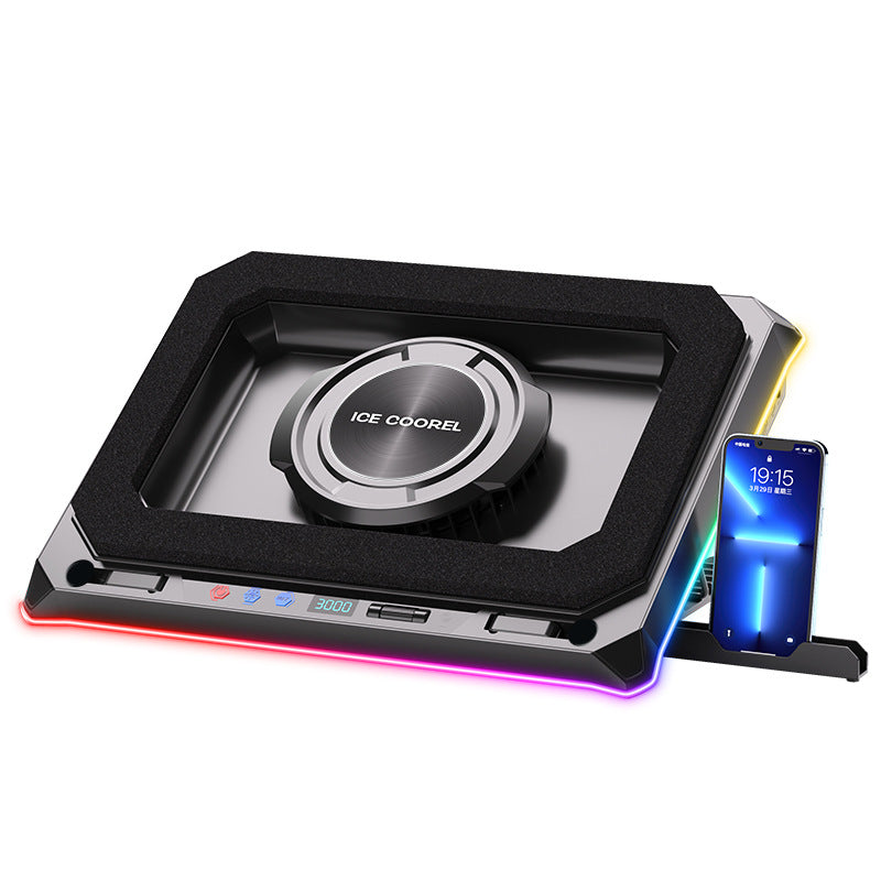 Core Ice Zun A8 RGB Laptop Cooling Pad Silent Fan Stand